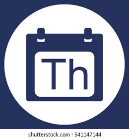 Calendar Icon Vector flat design style