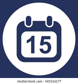 Calendar Icon Vector flat design style