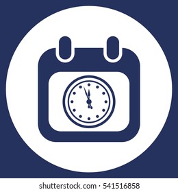 Calendar Icon Vector flat design style