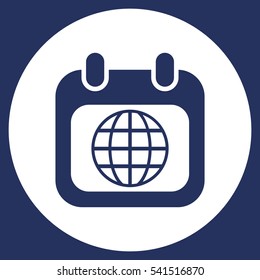 Calendar Icon Vector flat design style