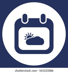 Calendar Icon Vector flat design style