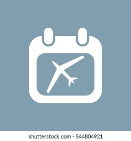 Calendar Icon Vector flat design style