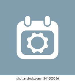Calendar Icon Vector flat design style