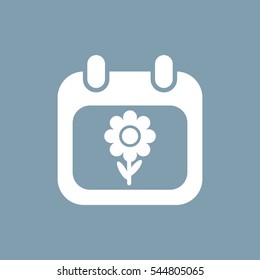 Calendar Icon Vector flat design style