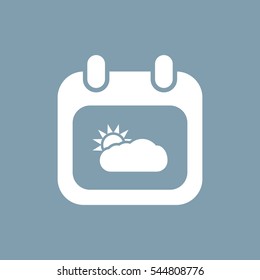 Calendar Icon Vector flat design style