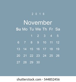 Calendar Icon Vector flat design style