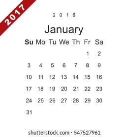 Calendar Icon Vector flat design style