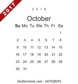Calendar Icon Vector flat design style
