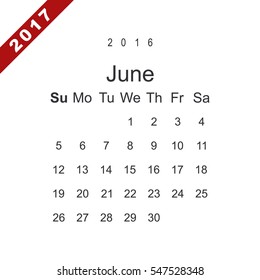 Calendar Icon Vector flat design style