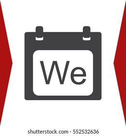 Calendar Icon Vector flat design style