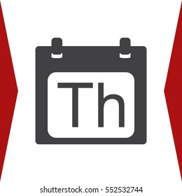 Calendar Icon Vector flat design style