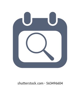 Calendar Icon Vector flat design style