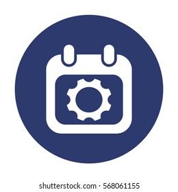 Calendar Icon Vector flat design style