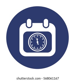 Calendar Icon Vector flat design style