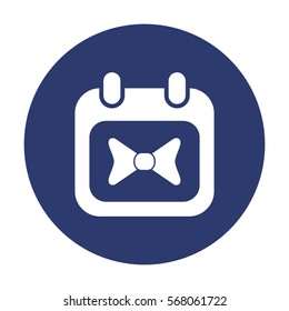 Calendar Icon Vector flat design style