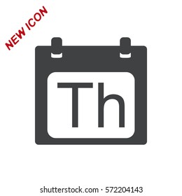 Calendar Icon Vector flat design style