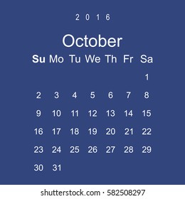 Calendar Icon Vector flat design style