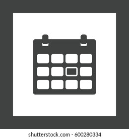Calendar Icon Vector flat design style