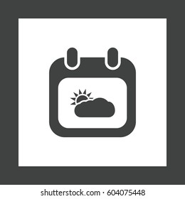 Calendar Icon Vector flat design style