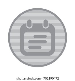 Calendar Icon Vector flat design style