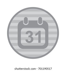 Calendar Icon Vector flat design style
