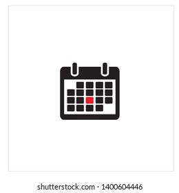 Calendar Icon Vector Flat Designs