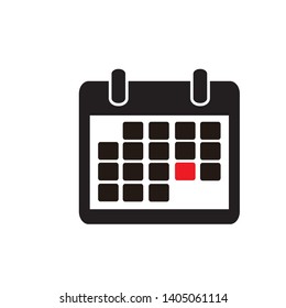 Calendar Icon Vector Flat Designs