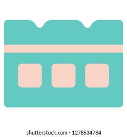 calendar icon vector, Flat style vector ,Vector