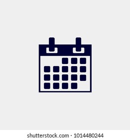 calendar icon, vector illustration