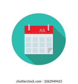 Calendar icon vector illustration
