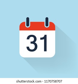 Calendar icon. Vector illustration