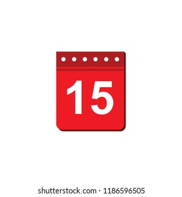 calendar icon vector illustration