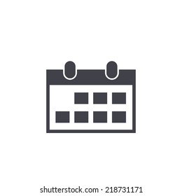 calendar icon , vector illustration