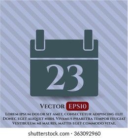 Calendar icon vector illustration