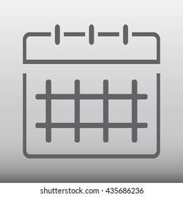 Calendar Icon Vector Illustration