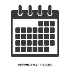 Calendar Icon. Vector illustration
