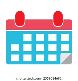 Calendar icon vector illustration. Calender sign and symbol. Schedule icon symbol illustration.