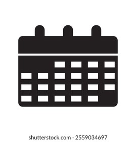 Calendar icon vector illustration. Calender sign and symbol. Schedule icon symbol illustration.