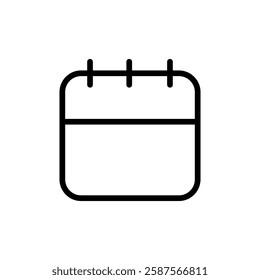 Calendar icon vector illustration. Calender sign and symbol. Schedule icon symbol