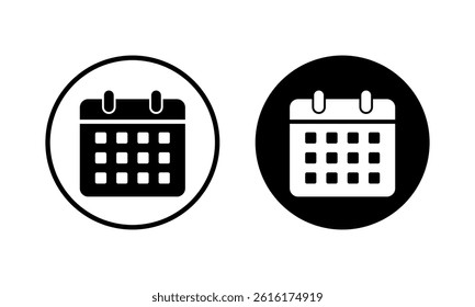 Calendar icon vector illustration. Calender sign and symbol. Schedule icon symbol