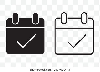 Calendar icon vector illustration. Calender sign and symbol. Schedule icon symbol