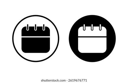 Calendar icon vector illustration. Calender sign and symbol. Schedule icon symbol