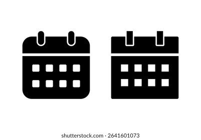 Calendar icon vector illustration. Calender sign and symbol. Schedule icon symbol