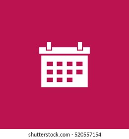 calendar icon vector illustration, can be used for web and design