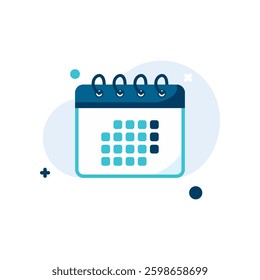 Calendar icon vector illustration. Date icon. Calendar vector icon.