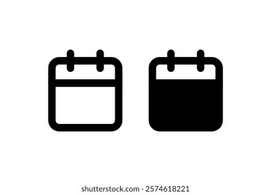 Calendar icon Vector. illustration design