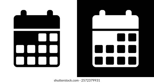 Calendar icon . Calendar icon vector illustration eps 10. Calendar icon for logo, app, website.