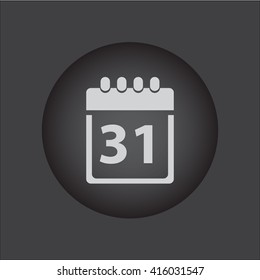 calendar icon vector illustration eps jpeg picture flat design web