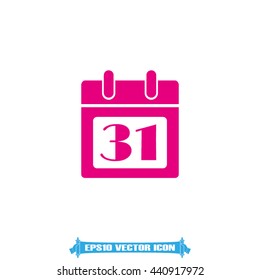 Calendar icon vector illustration EPS 10.