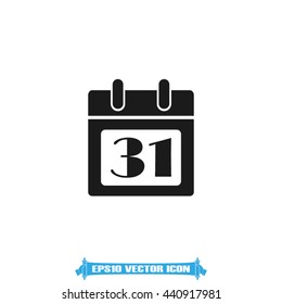 Calendar icon vector illustration EPS 10.